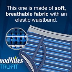 GoodNites Tru-Fit Real Underwear with Nighttime Protection Starter Pack for Boys