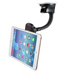 Car Mount Holder Cradle,Car Phone Mount for iPhone 7/7 Plus/6S/6/6S Plus/6 Plus/5/5S/SE/5C, Galaxy S5/S6/S6 Edge/S7/S7 Edge/S8/S8 Plus,Note 5,Nexus 6,LG and More (Dashboard Magnetic-Black+Red)