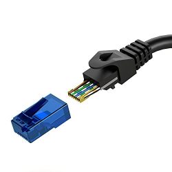 KabelDirekt TOP Series (25ft) Cat6 Gigabit Ethernet Cable with Snagless RJ45 Connector
