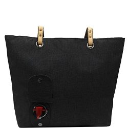 PortoVino City Tote Black - Wine Purse