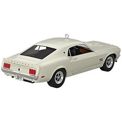 Hallmark Keepsake 2017 Classic American Cars 1969 Ford Mustang Boss 429 Dated Christmas Ornament