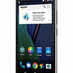 Moto G⁺ (5th Gen) Unlocked – 32 GB, Lunar Gray, Prime Exclusive – Android 7.0 Nougat