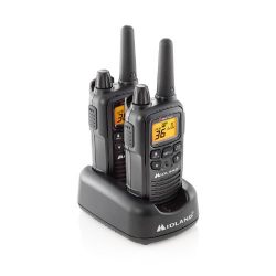 Midland Channel GMRS with 30-Mile Range, NOAA Weather Alert, Rechargeable Batteries and Charger