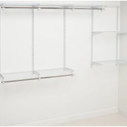 Rubbermaid Configurations Closet Kits, 4-8 ft., White