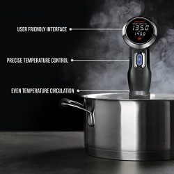 Master Restaurant-Quality Meals at Home with the Programmable Digital Sous Vide Immersion Circulator – Precision Cooking Made Easy