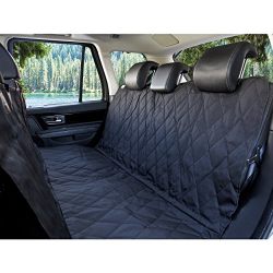 BarksBar Pet Car Seat Cover with Seat Anchors for Cars, Trucks and SUV's
