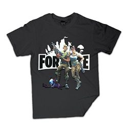 American Traders Fortnite Heroes Black Kids T-Shirt