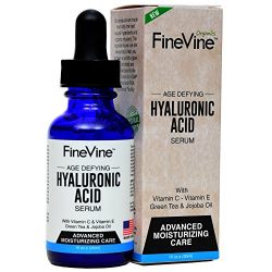 Hyaluronic Acid Serum for Skin - Made in USA - Anti-Aging Serum
