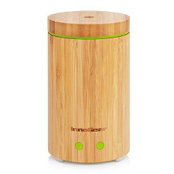 InnoGear Real Bamboo Essential Oil Diffuser Ultrasonic Aromatherapy