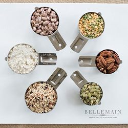 Bellemain Stainless Steel Measuring Cup Set, 6 Piece