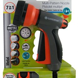 GARDENA Metal Multi-Purpose 7-in-1 Spray Gun with Built in Flow Control