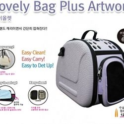 Happy Paw Dog Cat Loverly Shoulder Bag Violet