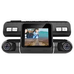 Pruveeo MX2 Dash Cam Front and Rear Dual Camera for Cars