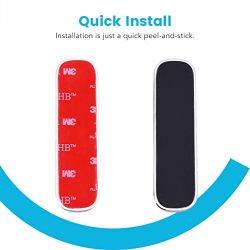 Car Universal Stick On Rectangle Flat Dashboard Magnetic Car Mount Holder for Cell Phones and Mini Tablets