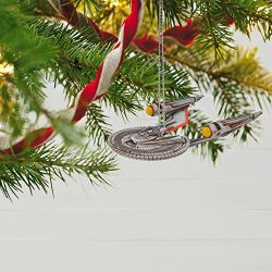 U.S.S. Franklin Star Trek Christmas Ornament with Light – A Festive Keepsake