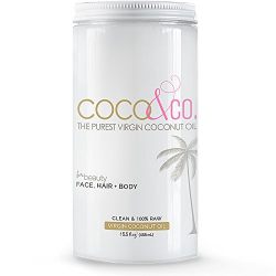 Pure Organic Virgin Coconut Oil for Hair, Skin, Body, Scalp and Hair Growth