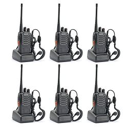 BaoFeng Two Way Radio (Pack of 6pcs radios) - Customize Package