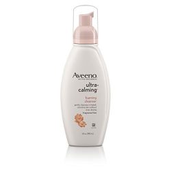 Aveeno Ultra-Calming Foaming Cleanser For Sensitive Skin, 6 Fl. Oz