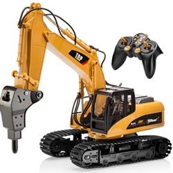 Top Race 16 Channel Professional Remote Control Drill Excavator