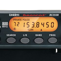 Uniden 800 MHz 300-Channel Base Mobile Scanner