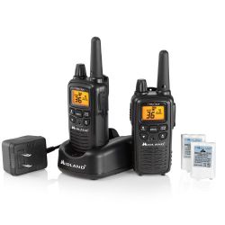 Midland Channel GMRS with 30-Mile Range, NOAA Weather Alert, Rechargeable Batteries and Charger