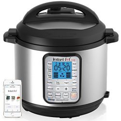 Instant Pot Smart Bluetooth 6 Qt 7-in-1 Multi-Use Programmable Pressure Cooker, Slow Cooker, Rice Cooker, Yogurt Maker, Sauté