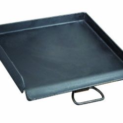 Camp Chef SG30 Professional Steel Fry Flat Top Griddle, Pre-Seasoned - Fits All Blue Flame Stoves (single burner)