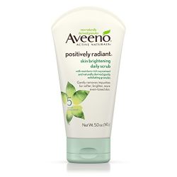 Aveeno Positively Radiant Skin Brightening Exfoliating Daily Scrub, 5 Oz