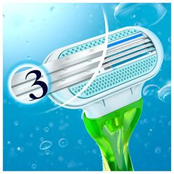 Gillette Venus Women's 3 Blade Disposable Razor, Tropical