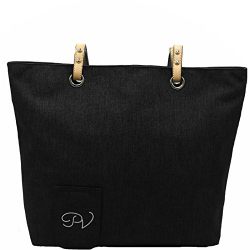 PortoVino City Tote Black - Wine Purse