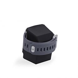 Aresh for Fitbit Ionic Stand, Portable Dock Station for Fitbit Ionic (Black)