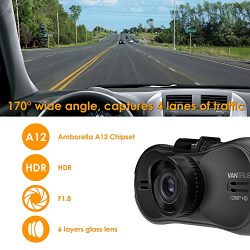 Vantrue R3 2K Dash Cam Super HD 1296P Car Dash