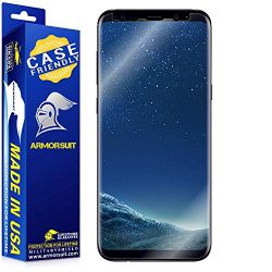 ArmorSuit - Galaxy S8 MilitaryShield Lifetime Replacements [Case Friendly] Screen Protector for Samsung Galaxy S8