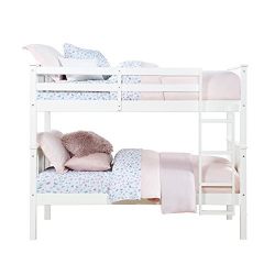 Dorel Living Dylan Bunk Bed, Twin, White