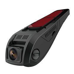 Pruveeo F5 Dash Cam with WiFi, Discreet Design Dash Camera for Cars