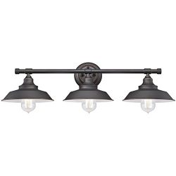 Westinghouse Iron Hill Three-Light Indoor Wall Fixture