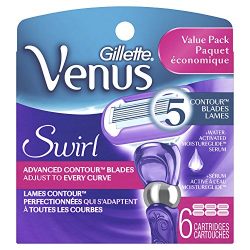 Gillette Venus Women's Swirl 5 Contour Blade Razor Refills