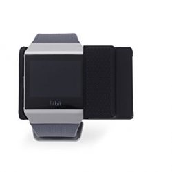 Aresh for Fitbit Ionic Stand, Portable Dock Station for Fitbit Ionic (Black)