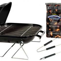 Marsh Allen Grill-It-Kit 14-Inch Tabletop Charcoal Gril