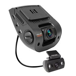 Rexing V1P 2.4" LCD FHD 1080p 170 Degree Wide Angle Dual Channel Dashboard Camera Recorder Car Dash Cam