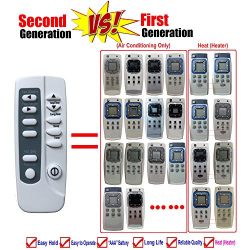 Generic Replacement for Frigidaire Air Conditioner Remote Control Listed in the Picture