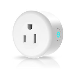 Anbes Wi-Fi Smart Plug Mini Outlet, Alexa Plug Smart Socket