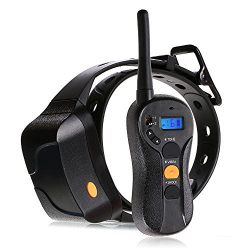 Dogloveit Shock Collar for Dogs, Blind Operation Stimulation & Vibration Shock Collar Dog Training Collar with Remote, Rechargeable Bark Collar, Fit for All Size Dogs (10Lbs - 100Lbs)