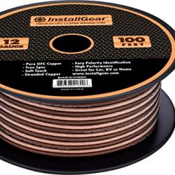 InstallGear 12 Gauge Speaker Wire - 99.9% Oxygen-Free Copper