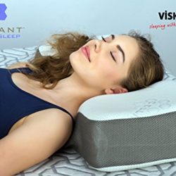 Celliant Sleep Therapeutic Wellness (Large Adult) Anti Snore Memory Foam Pillow by VISCO LOVE US LLC.
