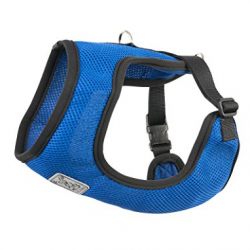 RC Pet Products Cirque Soft Walking 10 to 20-Pound Dog Harness, Small, Cobalt