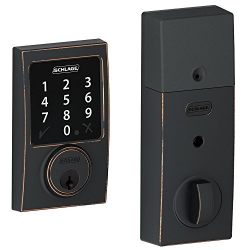 Schlage Z-wave Connect Century Touchscreen Deadbolt with Extra Key