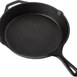 Pre Seasoned Cast Iron Skillet (12.5 inch) by Utopia Kitchen