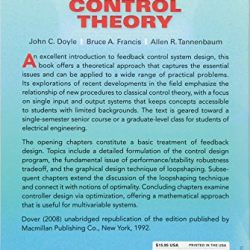 Feedback Control Theory (Dover Books on Electrical Engineering)