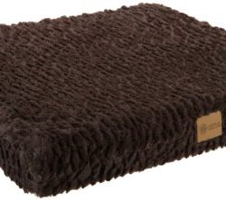 American Kennel Club Orthopedic Crate Pet Bed, 24 by 19-Inch, Brown